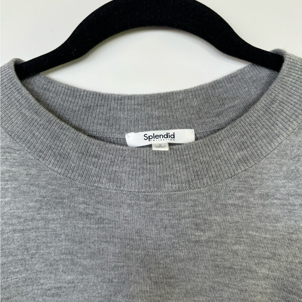 Splendid Gray Pullover Sweater - image 6